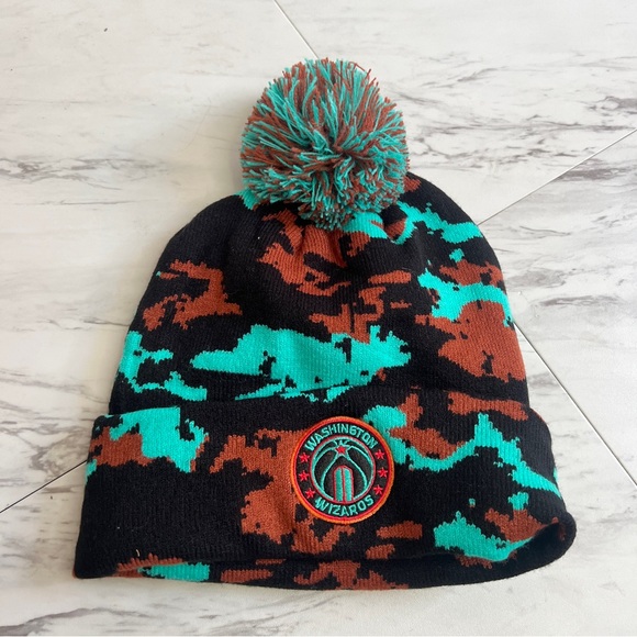 Washington Wizards NBA Basketball Camouflage Beanie - Picture 1 of 3